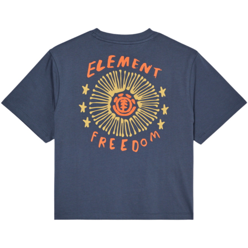2026 Element Womens Dandelion T-Shirt ELJZT00149 - Dark Slate